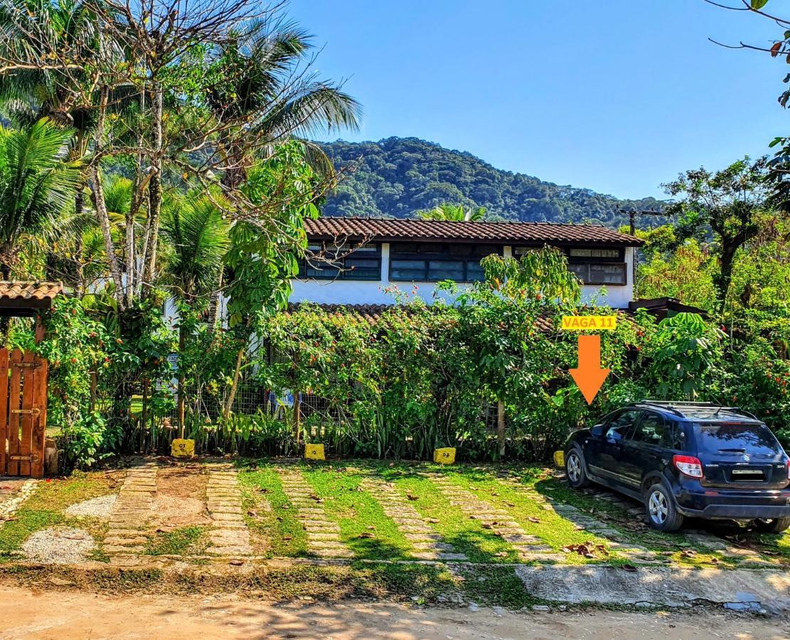 Chale Rustico E Charmoso Na Praia Para Casal! Apartment Ubatuba Ngoại thất bức ảnh