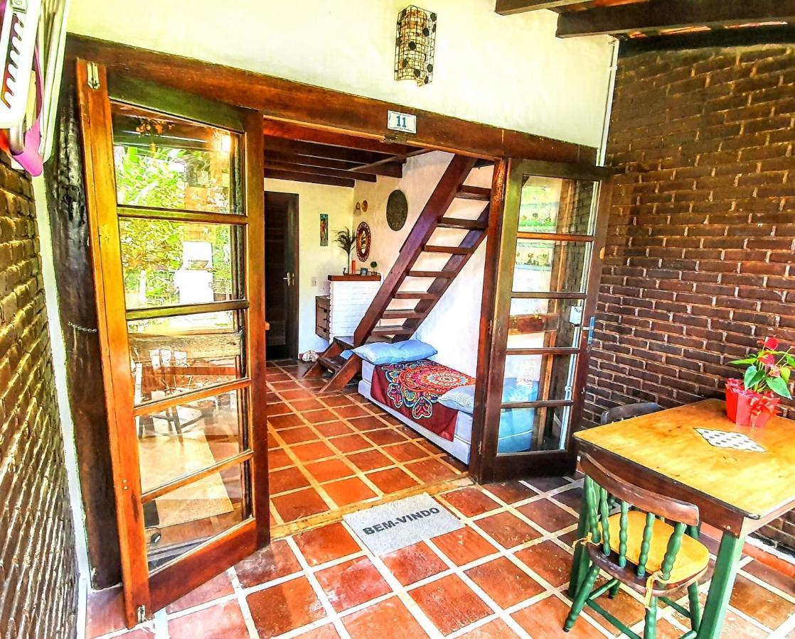 Chale Rustico E Charmoso Na Praia Para Casal! Apartment Ubatuba Ngoại thất bức ảnh