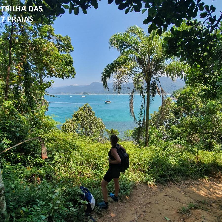 Chale Rustico E Charmoso Na Praia Para Casal! Apartment Ubatuba Ngoại thất bức ảnh