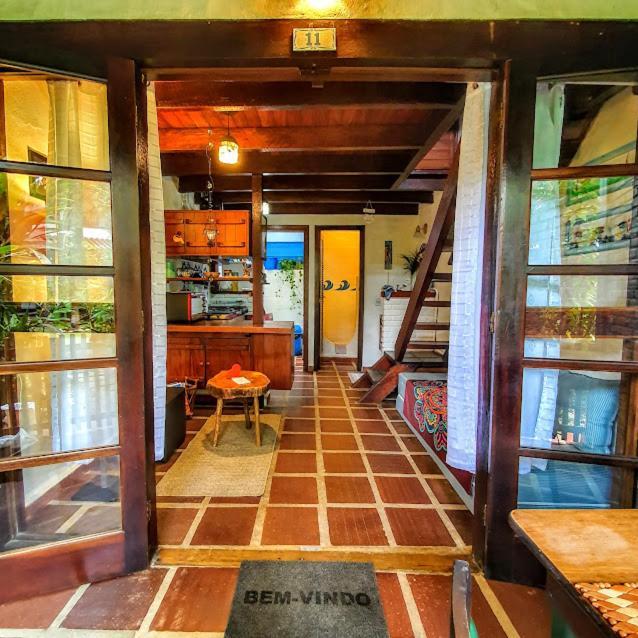 Chale Rustico E Charmoso Na Praia Para Casal! Apartment Ubatuba Ngoại thất bức ảnh
